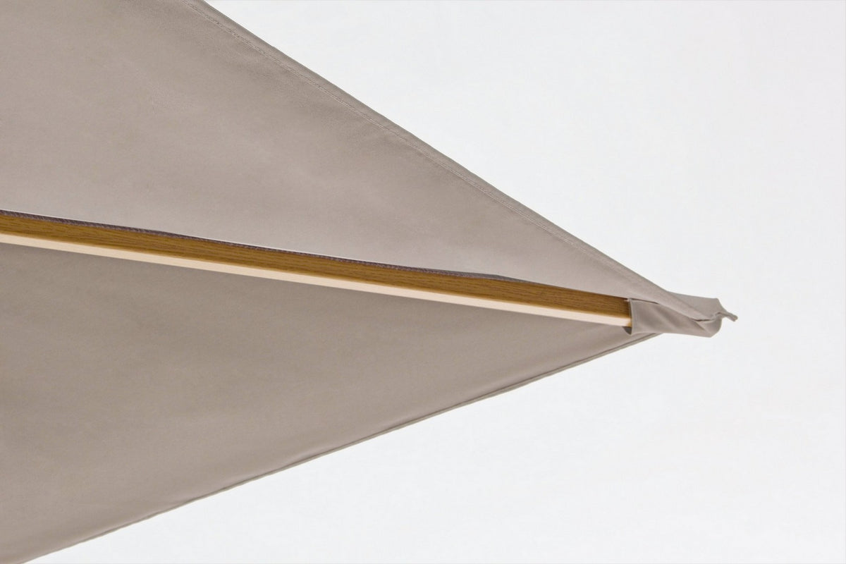 Ombrellone eclipse 3x3 tortora