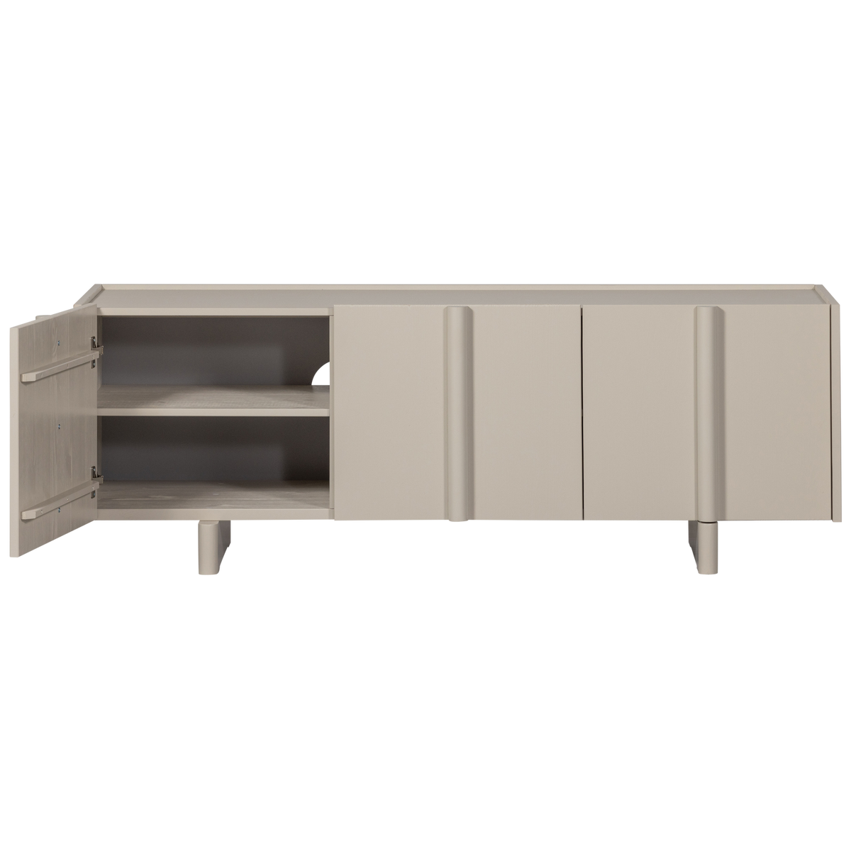 Mobile tv basu 152cm polvere di pino