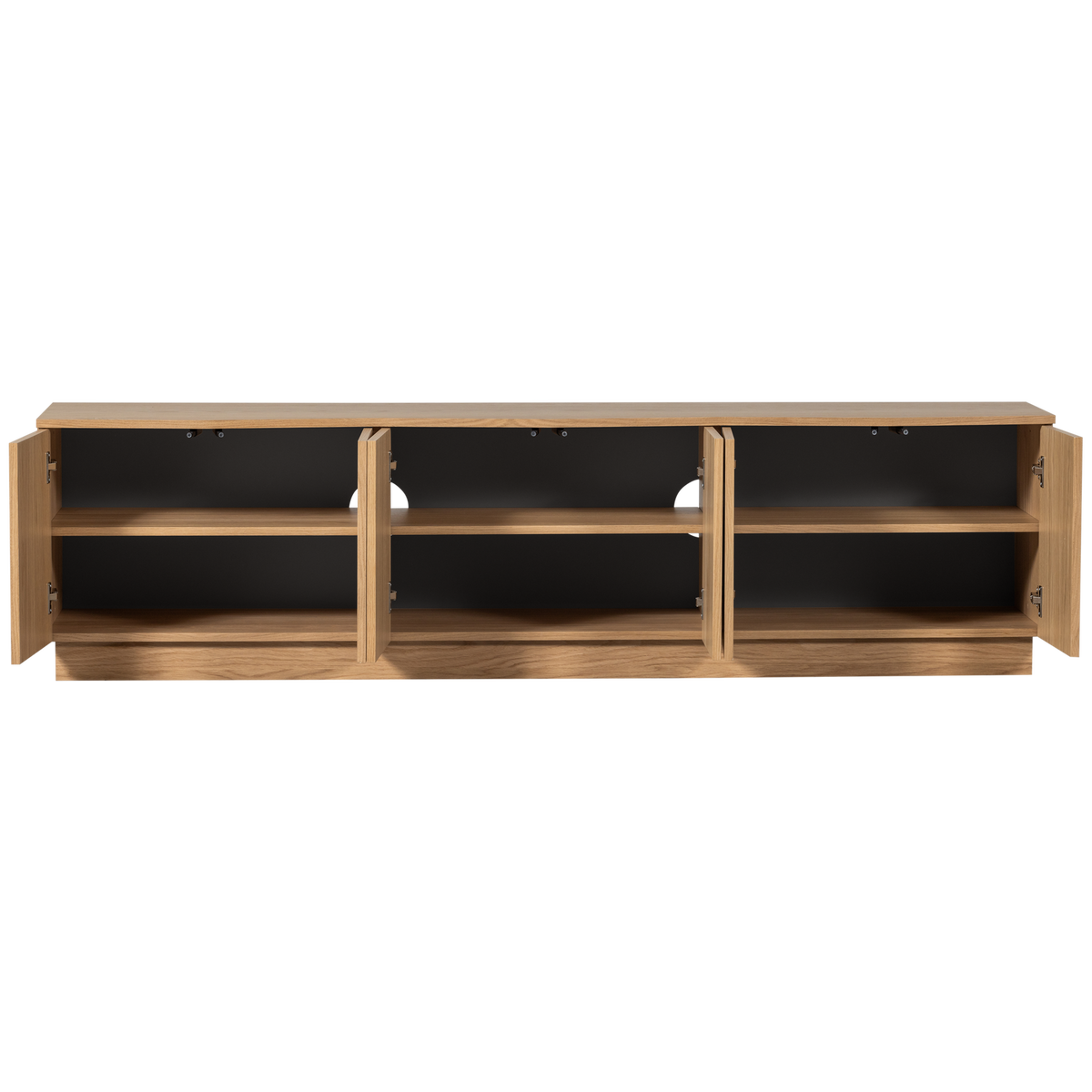 Zuma mobile tv 200cm rovere trasparente