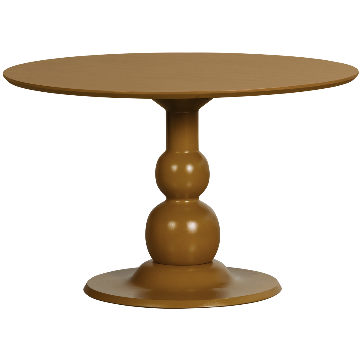 Tavolo da pranzo blanco ø120cm mango miele giallo
