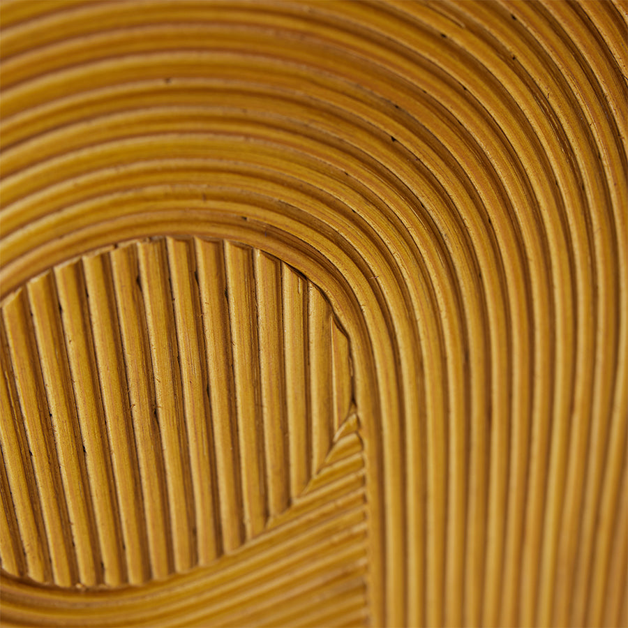Pannello da parete in rattan Curl